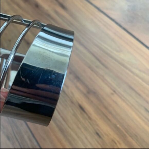 Express Gunmetal Cuff Bracelet - Picture 4 of 6